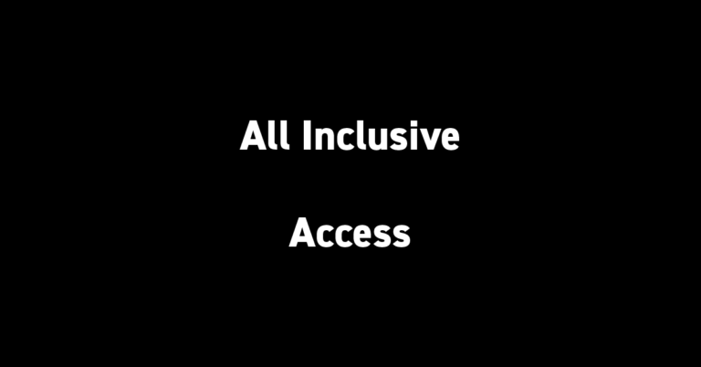 All Inclusive Access